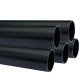 Lot de 5 tubes aluminium anodisé ø 30 mm - Couleur et longueur au choix Noir