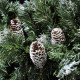 Sapin de noël artificiel 150 cm avec pommes de pin 