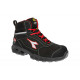 Chaussure de sécurité haute Ducati Shark Engine S3S - T.42 - Noir/Rouge - DIADORA - 701.181227-C1462 T.42 
