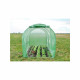 Serre de jardin bâché 3x2x2m tunnel en acier galvanisé       vert 