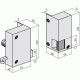 Serrure électrique à tirage et à cylindre en applique droite ensemble 15 