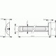 Serrures antipanique touch-bar tp 100 coupe-feu 1 point latéral 