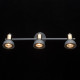 Spot bleu neoclassic 3 ampoules 17 cm 