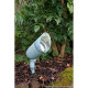 Spot bronze8, vert de gris, led 