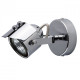 Spot chromé techno 1 ampoule 17 cm 