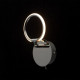 Spot chromé techno 1 ampoule 18 cm 