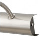 Spot chromé techno 2 ampoules 21 cm 