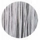 Rideau portière string paradise 90 x200 cm - Couleur au choix Blanc
