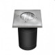 Support de spot sol GU10 extérieur encastrable - Forme - Rond 