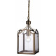 Suspension 1 ampoule monarch - Coloris au choix Laiton-antique