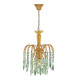 Suspension 1 ampoule waterfall - Coloris au choix Or