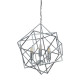 Suspension 3 ampoules cube, chrome 