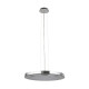 Suspension 50 cm lexi, chrome et verre 