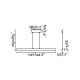 Suspension aluminium conik 