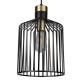 Suspension bird cage, noir, 22 cm 