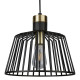 Suspension bird cage, noir, 30 cm 