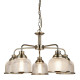 Suspension bistrot ii, 5 ampoules - Coloris au choix Laiton-antique