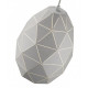 Suspension blanc derby l23 1 lumières 