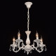 Suspension blanche classic 5 ampoules 75 cm 