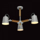 Suspension blanche megapolis 3 ampoules 40 cm 