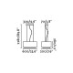 Suspension blanche vesper 2 ampoules 