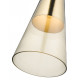 Suspension champagne doré canterbury 1 lumières 