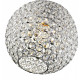 Suspension chrome colchester l25 1 lumières 