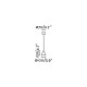Suspension cuir marron fada 