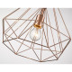Suspension cuivre telford h150 1 lumières 