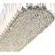 Suspension en cristal poole 8 lumières 