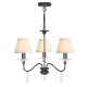 Suspension finsbury park, 3 ampoules, sans abat-jour - Coloris au choix 