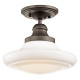 Suspension keller, bronze antique, moyenne 