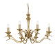 Suspension kora, 8 ampoules - coloris au choix Laiton-antique