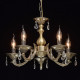 Suspension laiton classic 5 ampoules 74 cm 