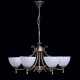 Suspension laiton classic 6 ampoules 74 cm 