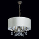 Suspension laiton elegance 5 ampoules 74 cm 