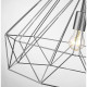 Suspension nickel satiné telford 1 lumières 
