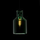 Suspension noire megapolis 1 ampoule 160 cm 