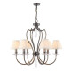 Suspension pimlico, 6 ampoules - Coloris au choix 