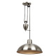 Suspension polka - Coloris au choix Nickel