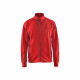Sweat- shirt de travail blakalder zippé 100% coton - Coloris et taille au choix Rouge