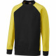 Sweat-shirt col rond bicolore dickies two tone - Coloris et taille au choix Noir-Jaune