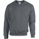 Sweat-shirt col rond gildan heavy blend - Coloris et taille au choix Charbon-de-bois