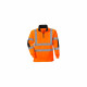 Sweat shirt haute visibilité portwest rugby xenon - Couleur et taille au choix Orange-fluo