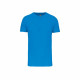 T-shirt bio150g col rond kariban - Couleur et taille au choix Bleu-tropical