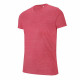 T-shirt de travail col v manches courtes kariban mélange Rouge