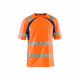 T-shirt haute-visibilité anti-UV 33971013 - Couleur et taille au choix Orange fluo-marine