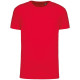 T-shirt à col rond écoresponsable 190g kariban - Couleur et taille au choix Rouge