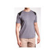 T-shirt renforcé rica lewis - homme - taille s - coton bio - gris - workts 