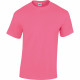 Tee shirt de travail gildan heavy 100% coton ÉPUISÉ  Rose
